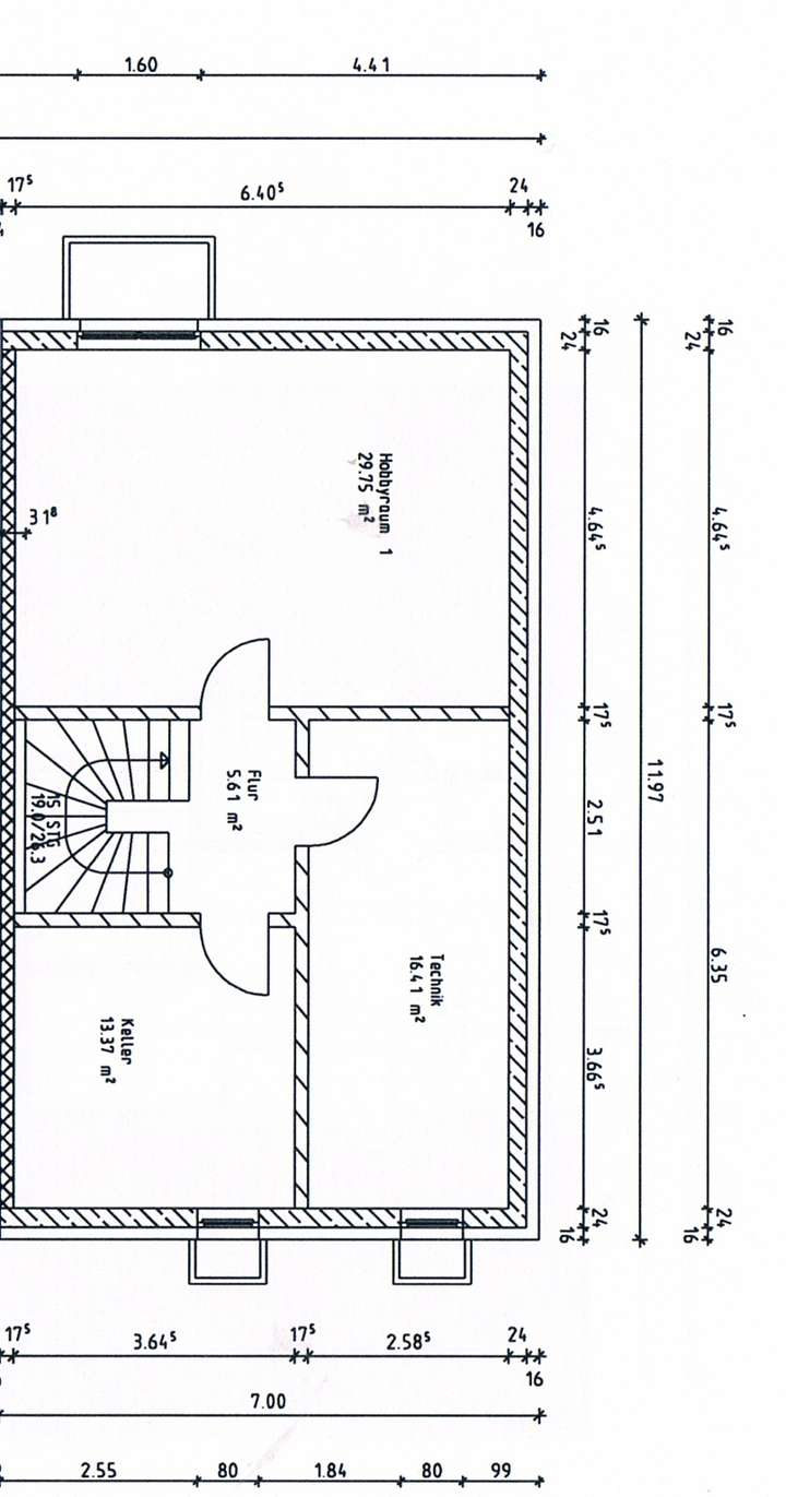 GRUNDRISS UNTERGESCHOSS