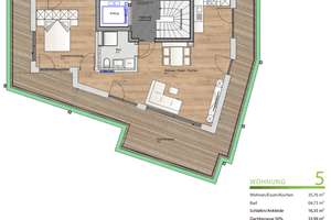 Erstbezug: Neubau-Penthouse in beliebter Waldrandlage – Die vollständige Adresse der Immobilie erhältst du vom Anbieter., 81739 Waldperlach, München – Vorschaubild 11