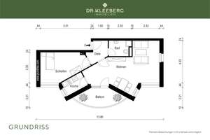 Kurzfristig beziehbar: Komfortable 2-Zimmer-Wohnung mit Tiefgarage und Balkon in Münster-Roxel – Die vollständige Adresse der Immobilie erhältst du vom Anbieter., 48161 Roxel, Münster – Vorschaubild 7