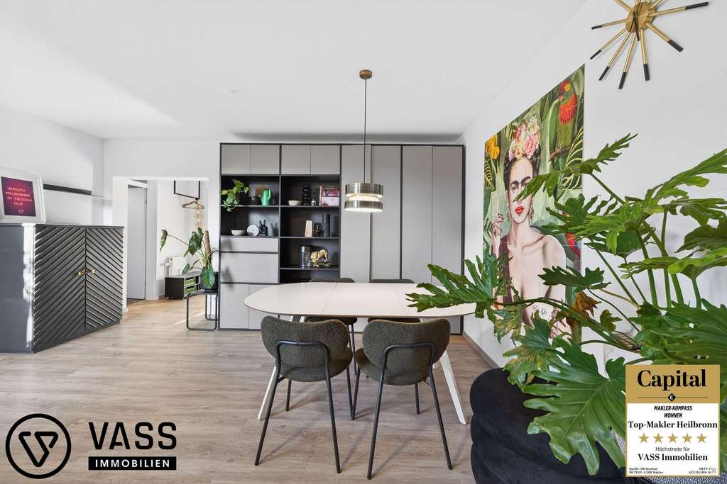 Immobilie in Untergruppenbach - Sanierte 2-Zimmer-Wohnung mit Stellplatz und Loggia in Untergruppenbach - Bild 0