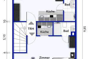 Sorgenfrei investieren: Möbliertes 6-Apartmenthaus mit Rundum-sorglos-Konzept – 40470 Mörsenbroich, Düsseldorf – Vorschaubild 11