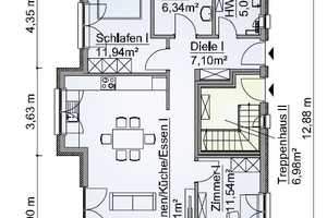 Attraktives 950 m2 Grundstück mit Scanhaus und Einliegerwohnung in Elmshorn! – Pinneberg (Kreis) – Vorschaubild 2