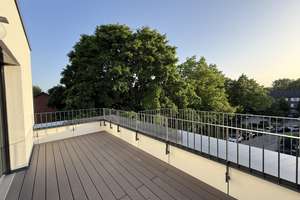 NEUBAU - Mit großzügiger Dachterrasse: 2-Zimmer-Staffelgeschoss-Wohnungen in HH-Bramfeld