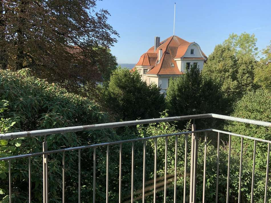 Südbalkon im Obergeschoss