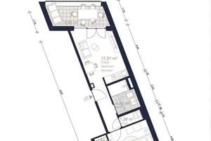 Exklusive möblierte 2-Zimmer-Neubauwohnung in München inkl. TG-Parkplatz  – ab sofort bezugsfrei – Aidenbachstraße 129A, 81479 Obersendling, München – Vorschaubild 10