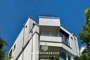 "OBEN ANGEKOMMEN": Sonnige & ruhige Penthouse-Wohnung mit Aufzug, Weitblick und modernem Wohnkomfort – Die vollständige Adresse der Immobilie erhältst du vom Anbieter., 81369 Mittersendling, München – Vorschaubild 1