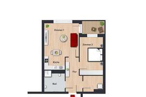 Stilvoll und bezahlbar – exklusive Wohnung für Pärchen mit WBS // 1.OG Wohnung  3 – Neue Reihe 6, 38448 Alt-Wolfsburg, Wolfsburg – Vorschaubild 10