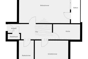 Vermietete 2-Zimmer-Wohnung mit Balkon & Stellplatz in begehrter Lage Erlenstegen – Die vollständige Adresse der Immobilie erhältst du vom Anbieter., 90491 Erlenstegen, Nürnberg – Vorschaubild 14