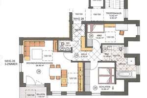 Neuwertige Wohnung mit drei Zimmern und Balkon in Augsburg – Kurt-Schumacher-Str. 64c, 86165 Lechhausen-Ost, Augsburg – Vorschaubild 13