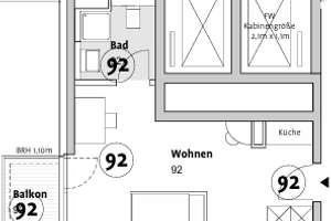 1-Zimmer Wohnung mit Balkon für Studenten und Azubis – Wadzeckstraße 4, 10178 Mitte (Ortsteil), Berlin – Vorschaubild 11