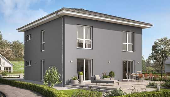 Bild von Zukunft trifft Zuhause: Ihr energieeffizienter Neubau wartet!