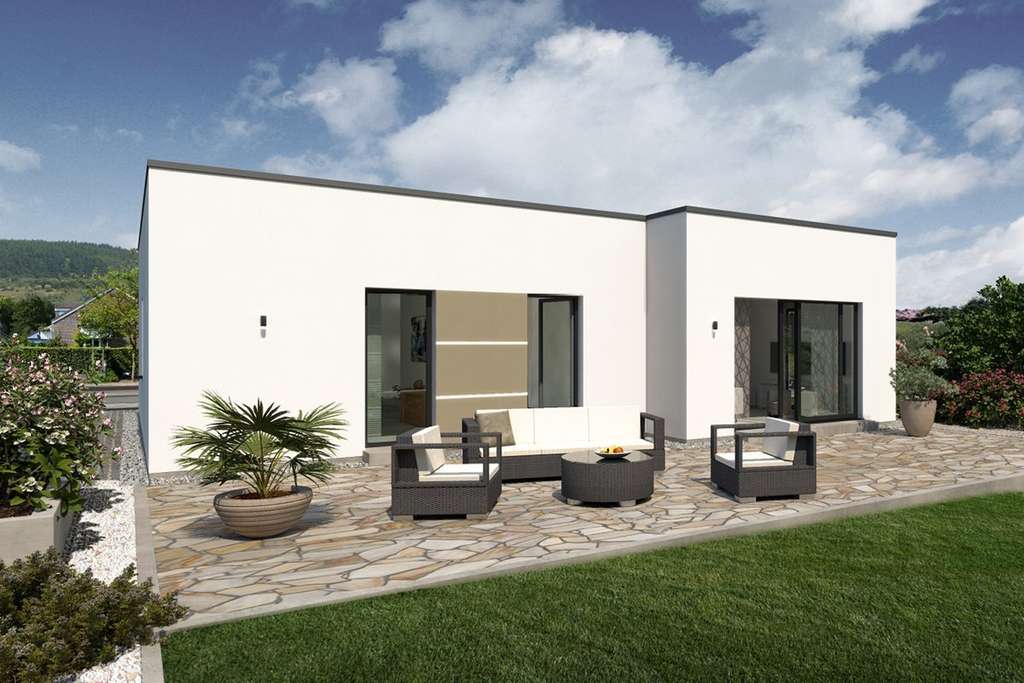 Immobilie in Burgoberbach - Bungalow in Burgoberbach - Individuell projektiert und nachhaltig gebaut - Bild 1