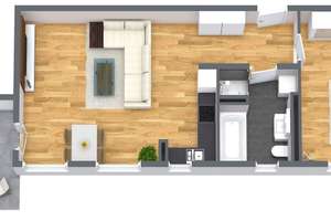 FRIEDRICHSDORF ÖkoSiedlung: Wunderschöne 2 Zi.-Terrassenwohnung in beliebter Wohnlage! – Die vollständige Adresse der Immobilie erhältst du vom Anbieter., 61381 Friedrichsdorf – Vorschaubild 6