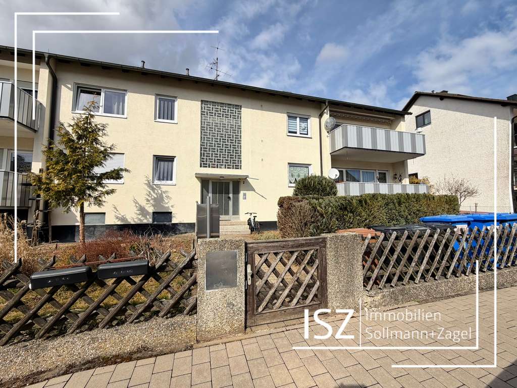 Immobilie in Allersberg - 3-Zimmer-Wohnung mit Balkon in ruhiger Wohnlage von Allersberg. - Bild 0