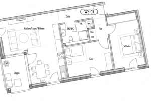 Jetzt profitieren: 1. Monat kaltmietfrei! Moderne 3-Zimmer-Wohnung mit Loggia in Trier-Feyen – Charles-Mannay-Straße 42, 54294 Feyen/Weismark, Trier – Vorschaubild 7
