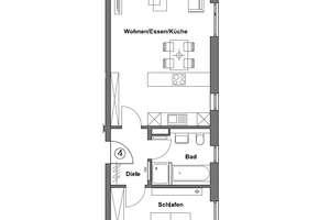 Moderne 2-Zimmer-Wohnung mit großzügigem Süd-West-Balkon – Waldschulstraße 22b, 81827 Waldtrudering, München – Vorschaubild 16