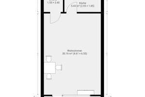 Neu saniertes Bad! 1 Zimmer, fantastischer Ausblick, riesiger Südwestbalkon, Tiefgaragenstellplatz – Breitensteinstr. 66, 72574 Bad Urach – Vorschaubild 20