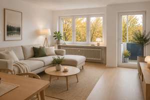 4-Zimmer Wohnung mit 2-KfZ-Stellplätzen und Balkon