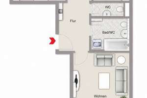 ELVIRA - Obersendling, wunderschöne und gut geschnittene 3-Zimmer-Wohnung mit Südbalkon – Die vollständige Adresse der Immobilie erhältst du vom Anbieter., 81379 Obersendling, München – Vorschaubild 15