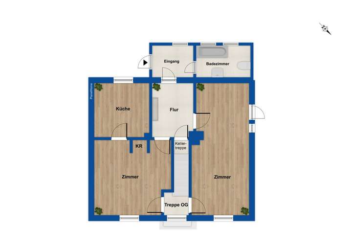 Grundriss Erdgeschoss