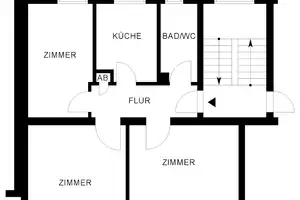 Schöne 3-Zimmer-Wohnung in zentraler Lage // 1. OG rechts – Berliner Ring 21, 38446 Wolfsburg – Vorschaubild 5