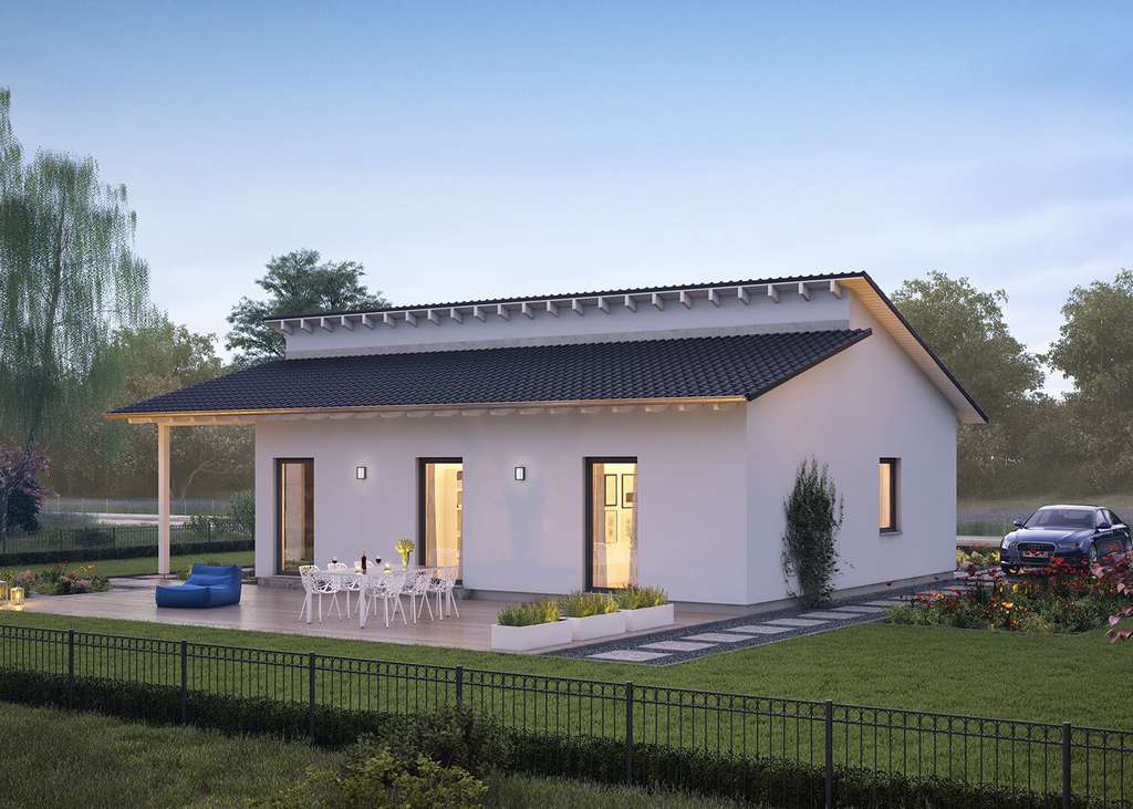 Immobilie in Schwanheide - Ebenerdiges Wohnkonzept für die kleine Familie: Neubau Bungalow in Schwanheide - Bild 1