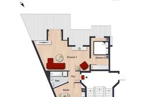 Außergewöhnliche Dachgeschosswohnung // DG Wohnung 1 – Rostocker Str. 30, 38444 Westhagen, Wolfsburg – Vorschaubild 7