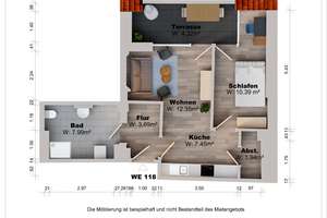 Tolle Wohnung mit Weitblick und guter Lage auf der  Elbinsel – Werner-Heisenberg-Straße 25, 39106 Alte Neustadt, Magdeburg – Vorschaubild 10