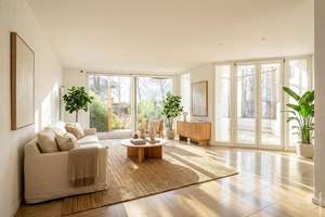 Leben im Einklang mit der Natur: Außergewöhnliche Maisonette in Frei Ottos Ökohaus