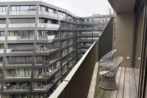 Stylisches City-Apartment mit Balkon & Einbauküche im wunderschönen „CHARLIE LIVING“ – Zimmerstraße 94, 10117 Mitte (Ortsteil), Berlin – Vorschaubild 3