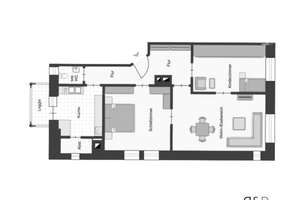*** Renovierungsbedürftige 3 Zi. Altbauwohnung mit  PKW-Stellplatz *** – Die vollständige Adresse der Immobilie erhältst du vom Anbieter., 70180 Lehen, Stuttgart – Vorschaubild 7