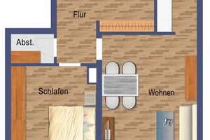 Helle 3‑Zimmer‑Wohnung mit Balkon in Grevenbroich – Kurt-Huber-Straße 1, 41515 Grevenbroich – Vorschaubild 1