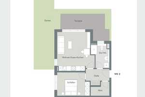 Neubau Erstbezug! KFW 55 - Hochwertige 2-Zimmer Gartenwohnung in ruhiger Bestlage von München-Solln! – München – Vorschaubild 8