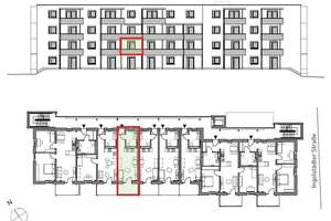 Stadtnah + grün! Frei ab 1.2.!Apartment mit Südwestbalkon + TG! – Die vollständige Adresse der Immobilie erhältst du vom Anbieter., 90461 Hasenbuck, Nürnberg – Vorschaubild 15