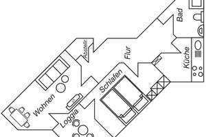 Möblierte Wohnung mit Balkon & Pool in ruhiger Lage von Travemünde – Die vollständige Adresse der Immobilie erhältst du vom Anbieter., 23570 Travemünde, Lübeck – Vorschaubild 10
