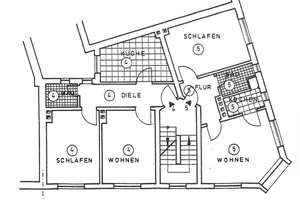 Charmante 2-Zimmer-Wohnung mit Entwicklungspotenzial  – Die vollständige Adresse der Immobilie erhältst du vom Anbieter., 45127 Ostviertel, Essen – Vorschaubild 9