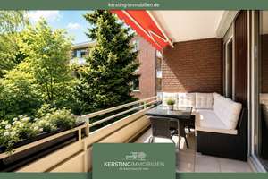 Top Lage Bismarckviertel! Geräumige 3-Zimmer-Wohnung mit großem Süd-Balkon in ruhiger Lage