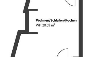 Obergiesing: Helles 1-Zimmer Apartment - frei – Die vollständige Adresse der Immobilie erhältst du vom Anbieter., 81541 Obergiesing, München – Vorschaubild 15
