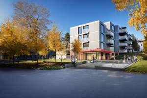 Attraktive zwei-Zimmer-Wohnung im Neubau
