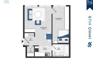 ++ 4,37% IST-Rendite, TG-Stellplatz, Parkett & Fußbodenheizung! Gemütliches Apartment in Leutzsch ++ – 4179 Leutzsch, Leipzig – Vorschaubild 7