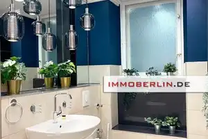 IMMOBERLIN.DE - Feine Altbauwohnung mit Südloggia für den Ersteinzug nach Sanierung beim Preußenpark – Berlin – Vorschaubild 5