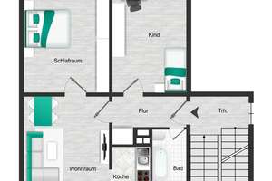 GUT GESCHNITTENE 3 ZIMMER WOHNUNG IN DUISBURG-BEECK! – Friedrich-Ebert-Straße 266, 47139 Beeck, Duisburg – Vorschaubild 18