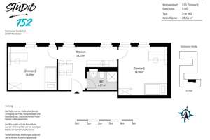 STUDENTS ONLY: Studio 152 - 2er-WG mit EBK, ALL-IN-MIETE, UVM. im Wiesbadener Rheingauviertel – Dotzheimer Straße 152, 65197 Rheingauviertel / Hollerborn, Wiesbaden – Vorschaubild 9