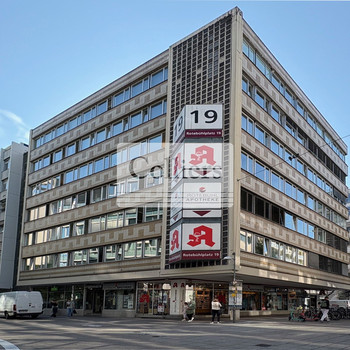 Urban. Zentral. Sichtbar. Gewerbeflächen am Rotebühlplatz 19