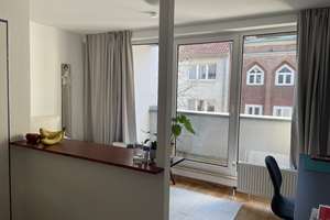 helle lichtdurchflutete Wohnung sehr ruhige Lage für 1 Pers. geräumiges Studentenapartment – Mauerstraße 95, 52064 St. Jakob, Aachen – Vorschaubild 1
