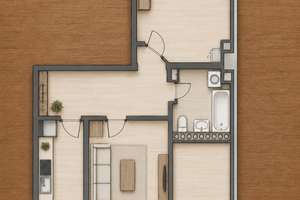 Reserviert! Charmante 3-Zimmer-Wohnung mit Balkon in begehrter Lage der Südvorstadt – Die vollständige Adresse der Immobilie erhältst du vom Anbieter., 4275 Südvorstadt, Leipzig – Vorschaubild 4