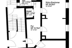 Attraktive 2,5 / 3-Zimmer Wohnung mit Einbauküche und Fußbodenheizung! – Augsburgerstraße 589, 70329 Obertürkheim (Ortsteil), Stuttgart – Vorschaubild 13