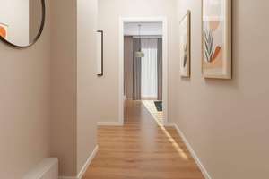 Maisonettewohnung mit Balkon und Dachterrasse sowie zwei Bädern – Lilli-Marx-Straße 2, 40597 Benrath, Düsseldorf – Vorschaubild 7