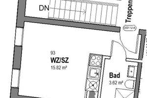 Moderne 1 Zimmer Wohnung in Rüdesheim am Rhein mit Einbauküche – 65385 Rüdesheim am Rhein – Vorschaubild 4