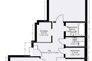 Traumhafter Alpenblick! Helle 3-Zi.-Wohnung mit Loggia & Stellplatz in Neuhausen  – Leonrodstrasse 62, 80636 Alte Kaserne, München – Vorschaubild 24